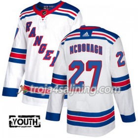 New York Rangers tröja Ryan McDonagh 27 Vit 2017-2018 Adidas Authentic - NHL Tröjor Barn
